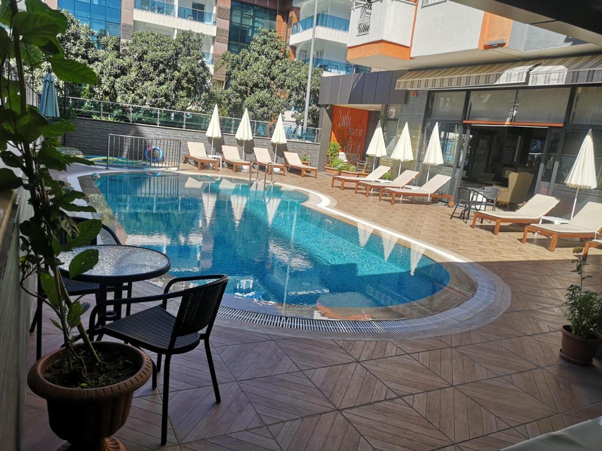 Aparthotel Cleopatra King Apart Alanya Exterior foto