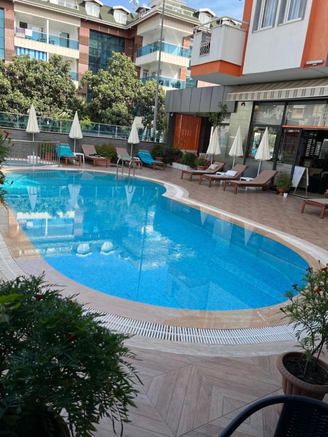 Aparthotel Cleopatra King Apart Alanya Exterior foto