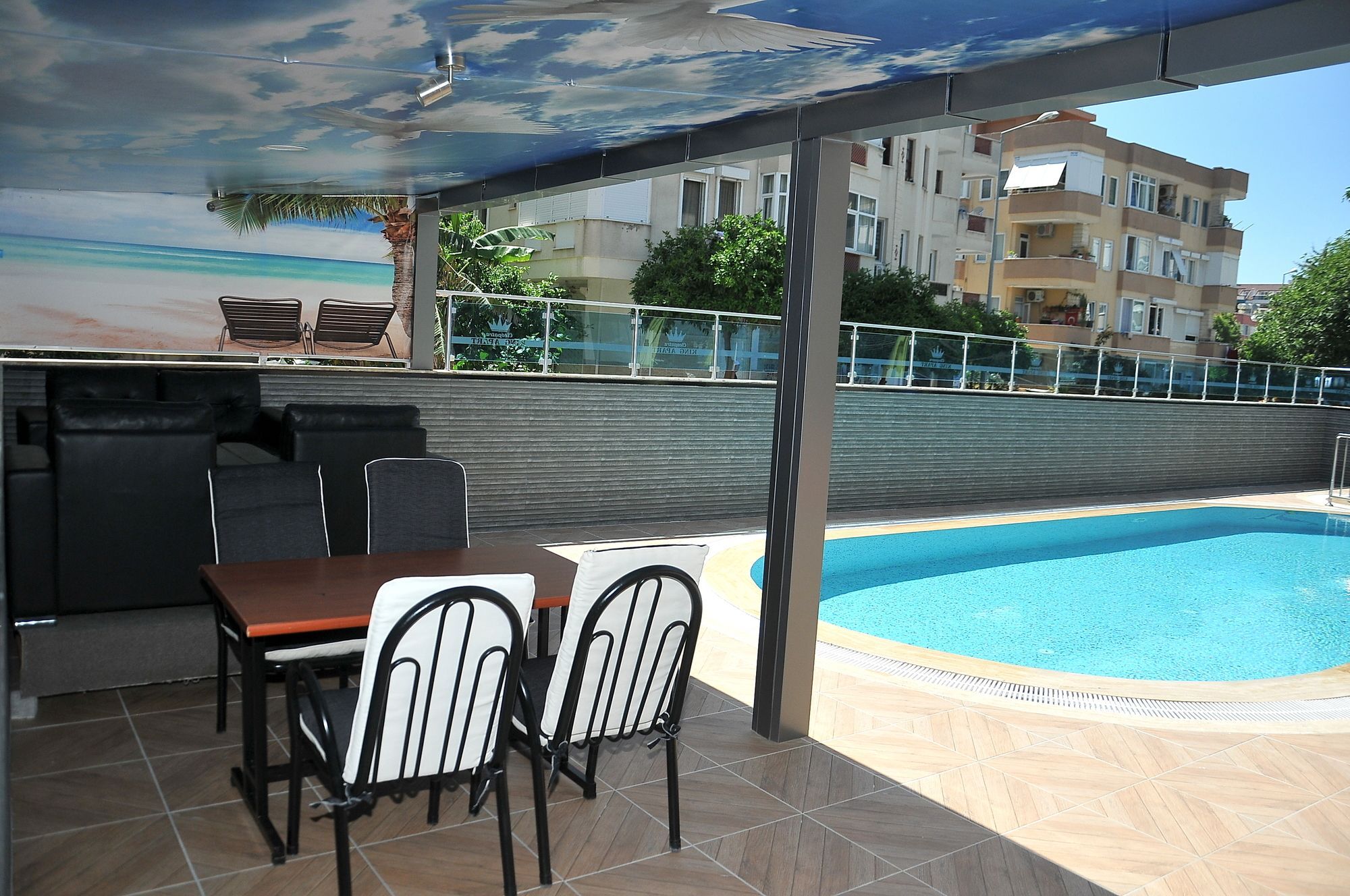 Aparthotel Cleopatra King Apart Alanya Exterior foto